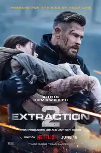 Extraction 2 poster artwork featuring the lead action character
