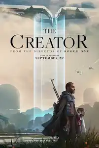The Creator science-fiction film poster artwork